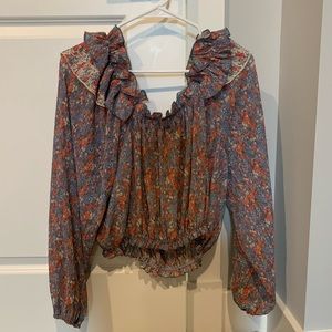 Entro Floral Top